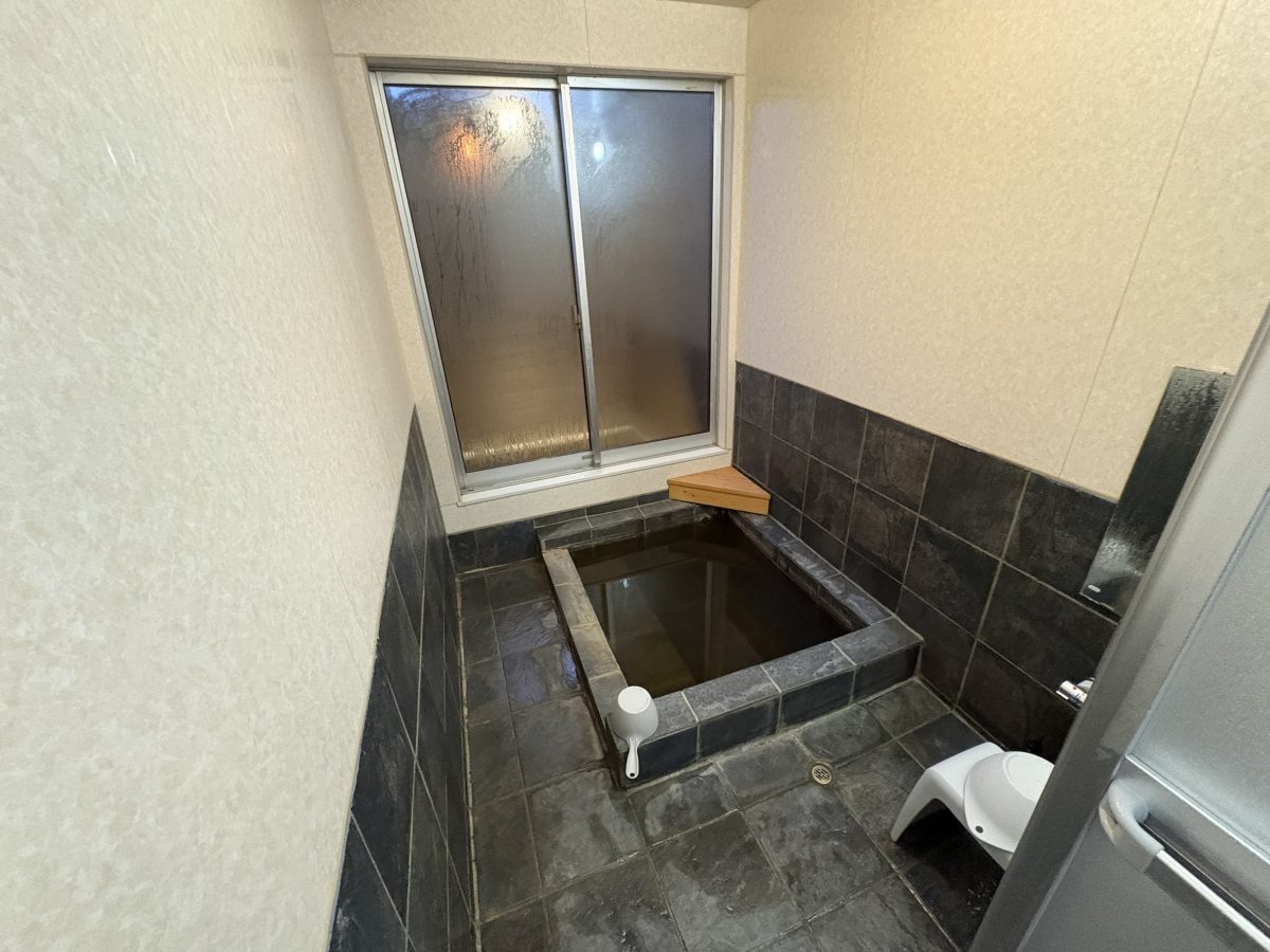 コテージ専用温泉